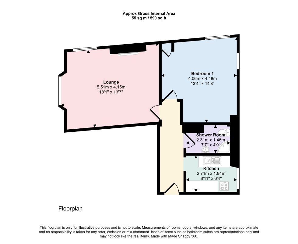 Lydney floorplan