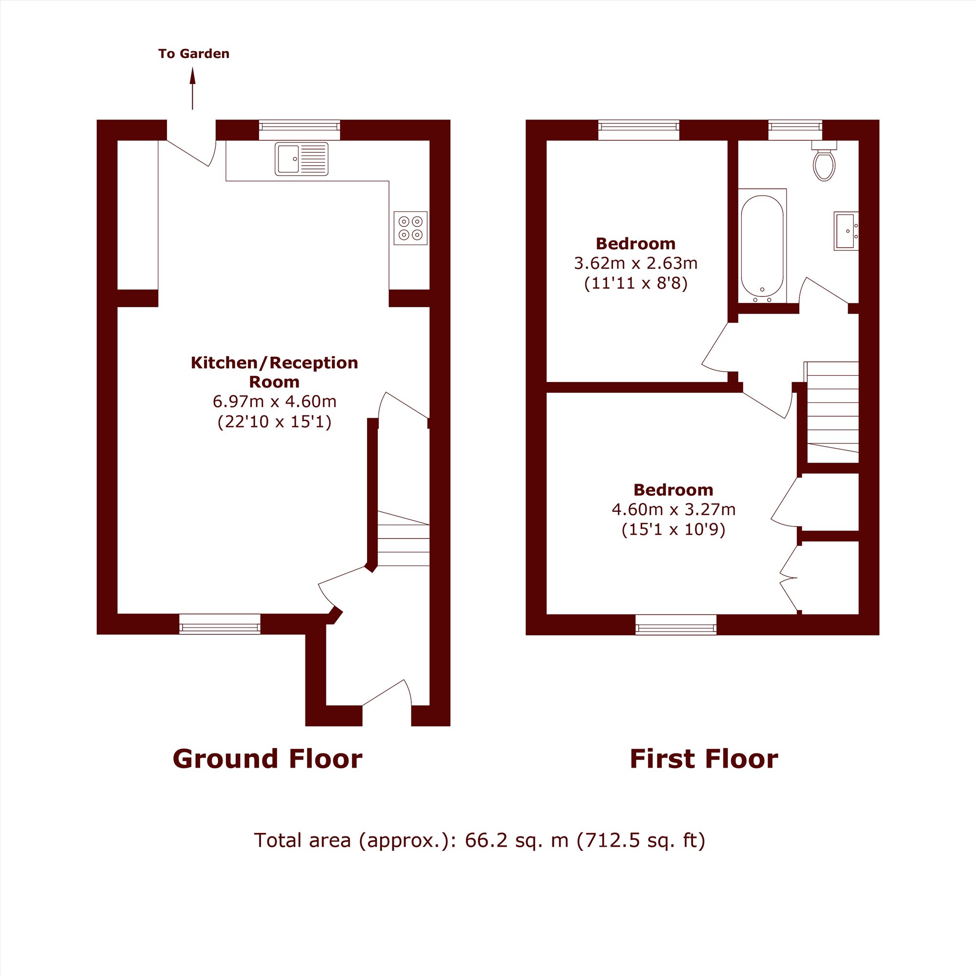 2, Branscombe Street, London floorplan