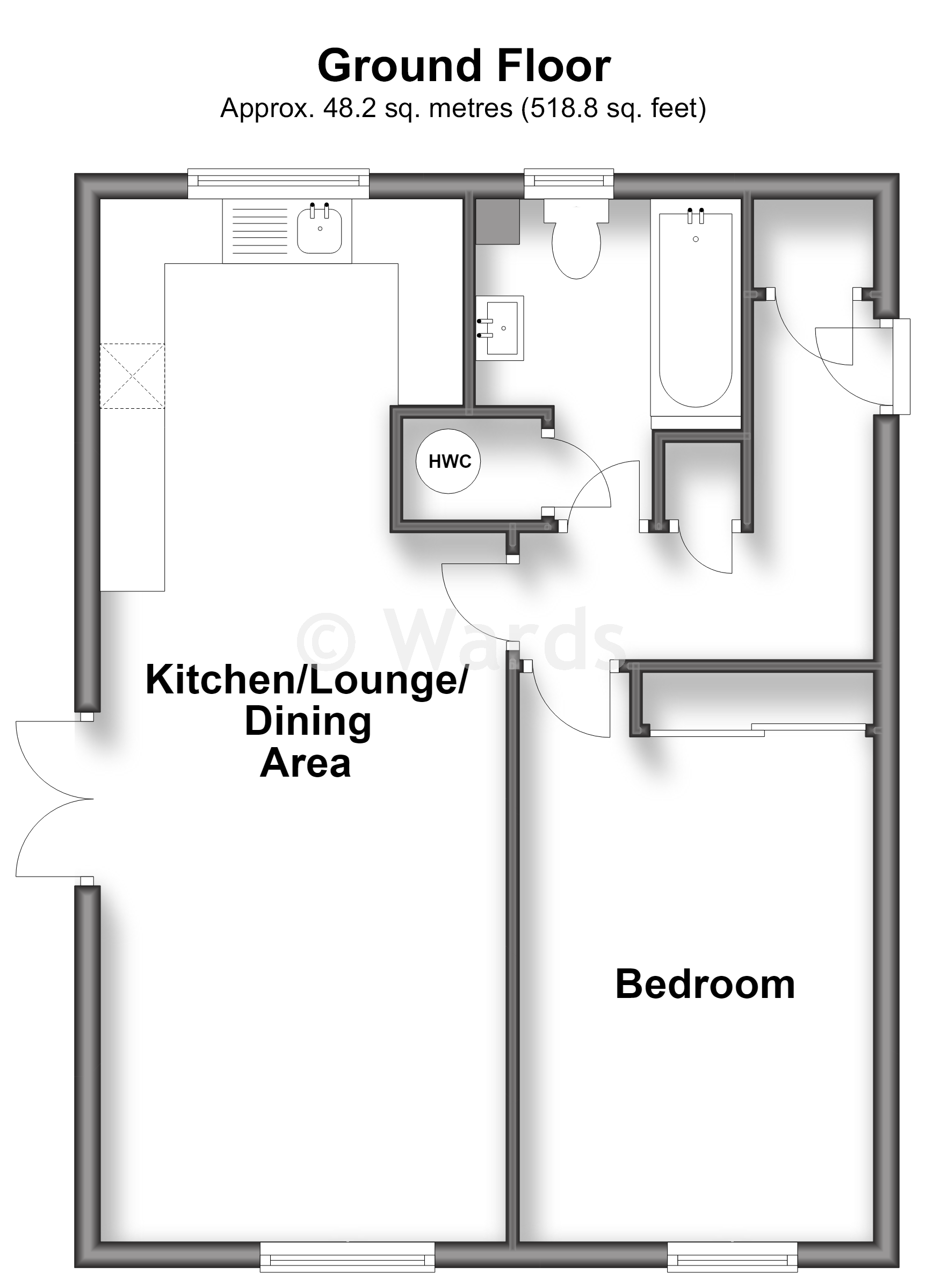 31, Woodfall Drive, Dartford floorplan