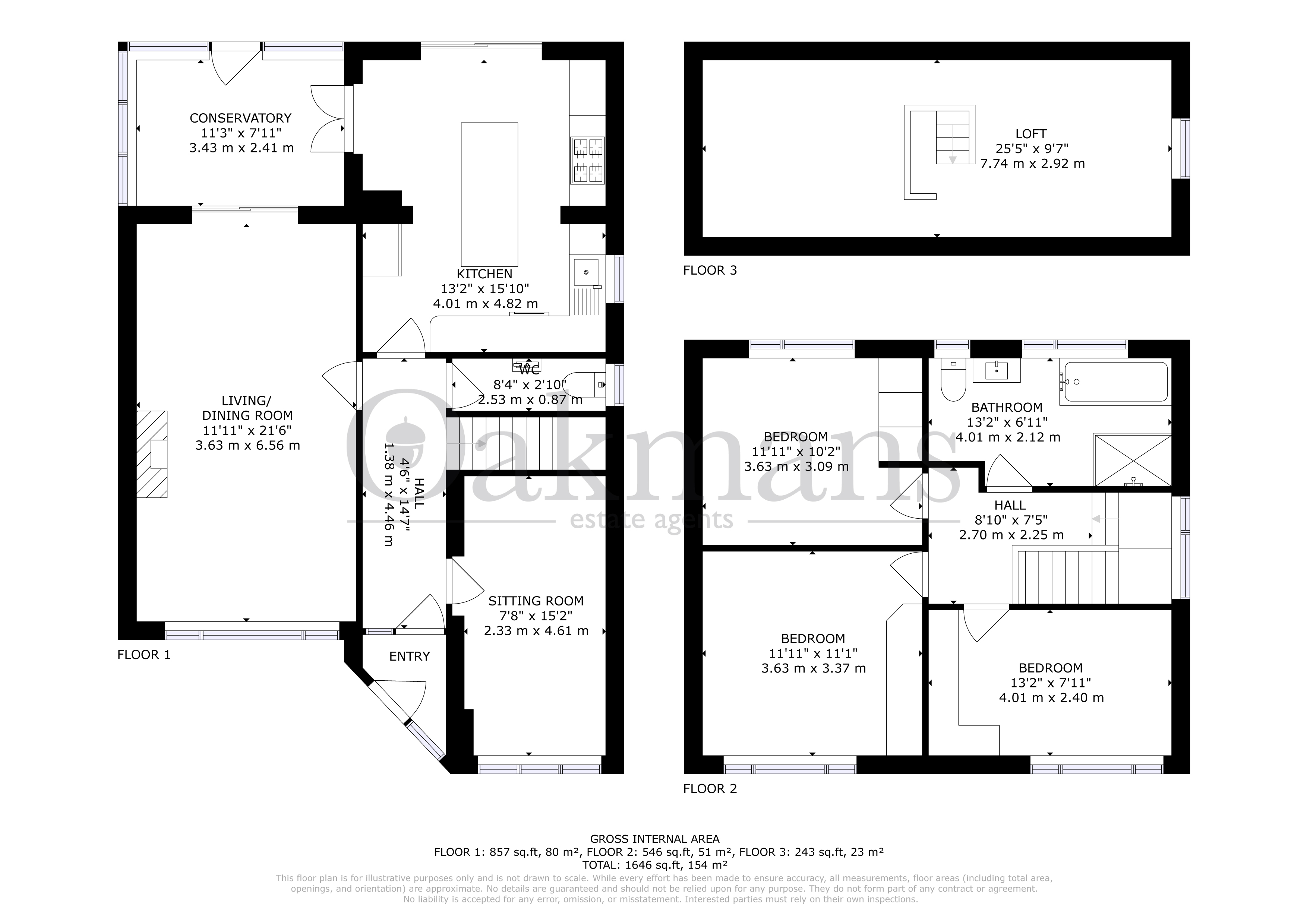 41, Copse Close, West Midlands floorplan