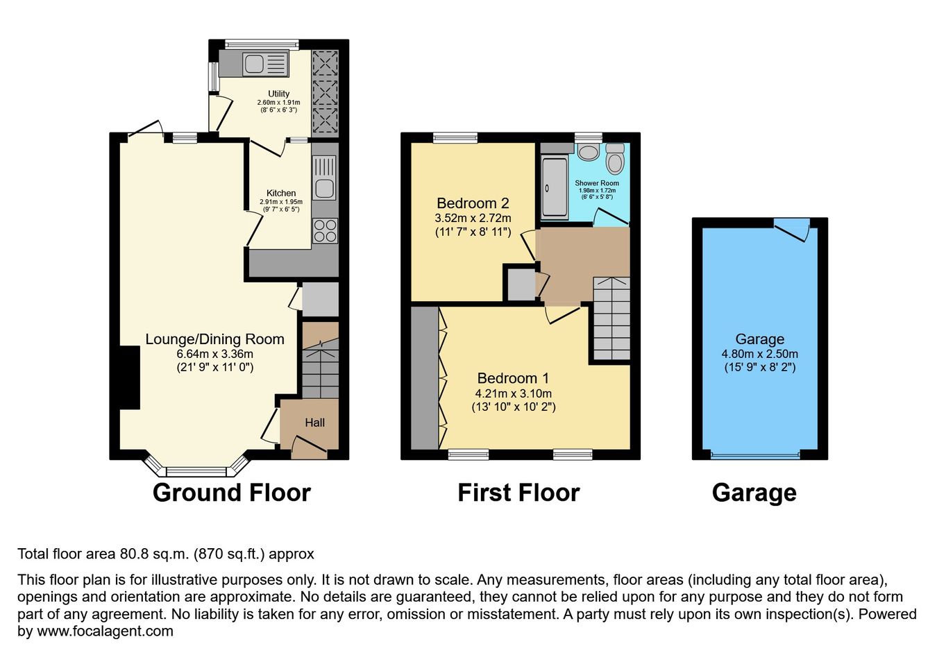 36, Kestrel Close, Bristol floorplan