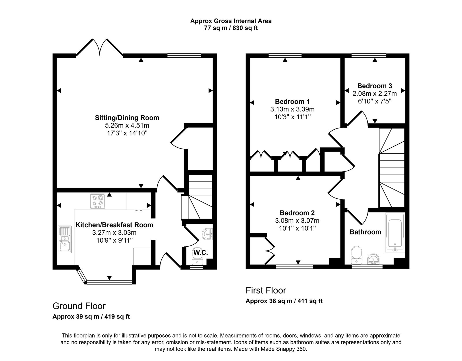 33, Hasted Drive, Alresford floorplan