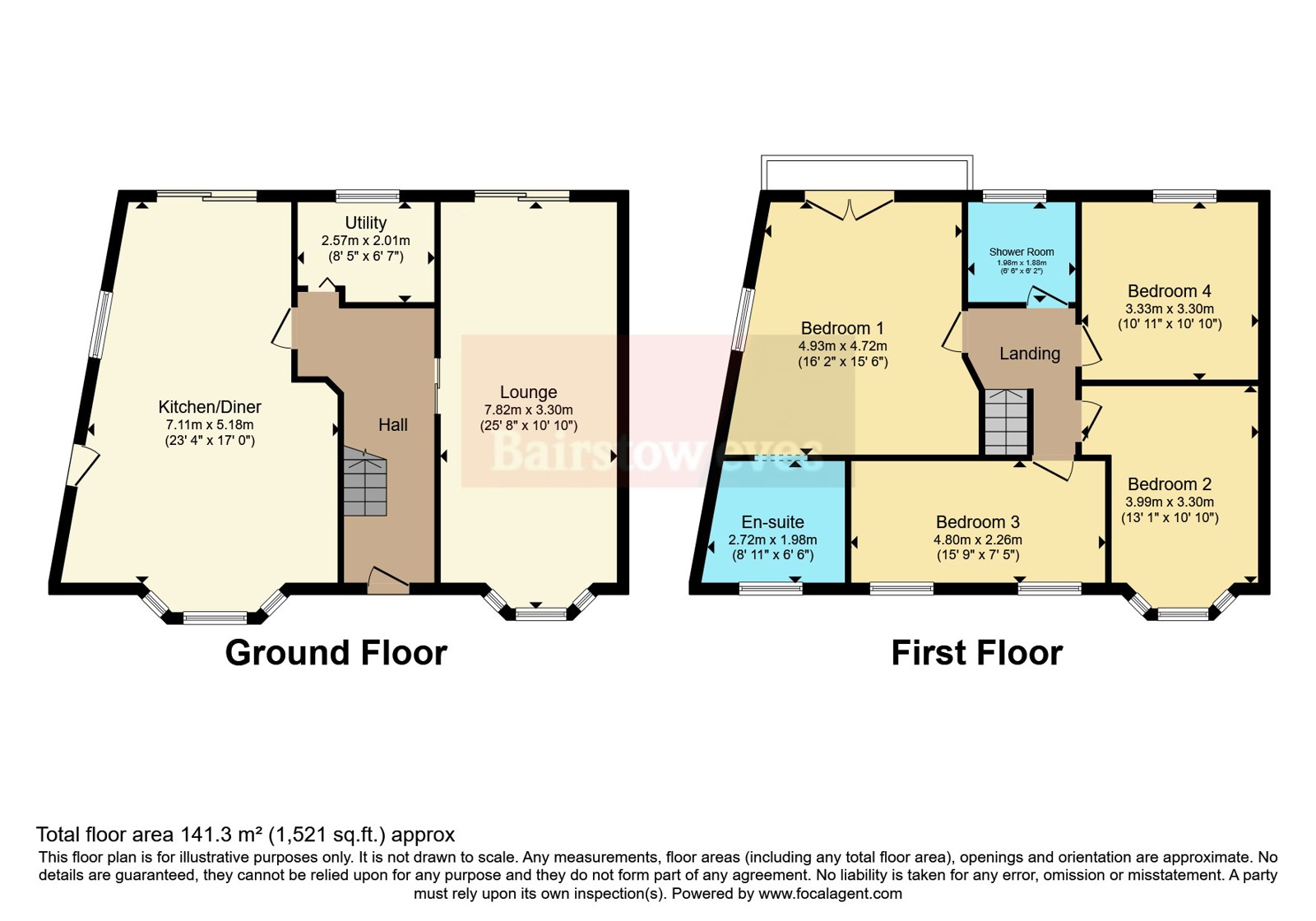 1, Wantage Road, Birmingham floorplan