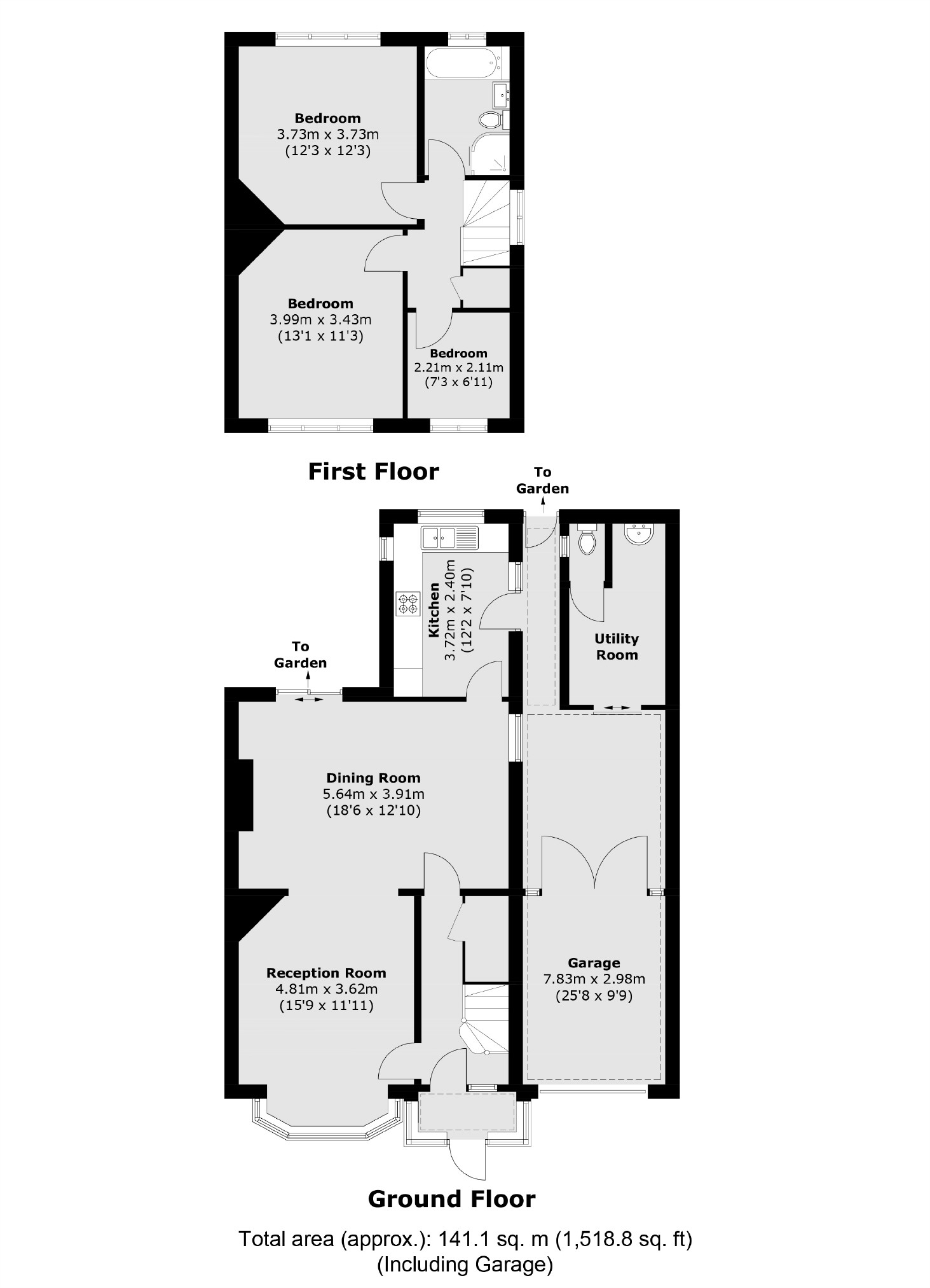 34, Shirehall Lane, London floorplan