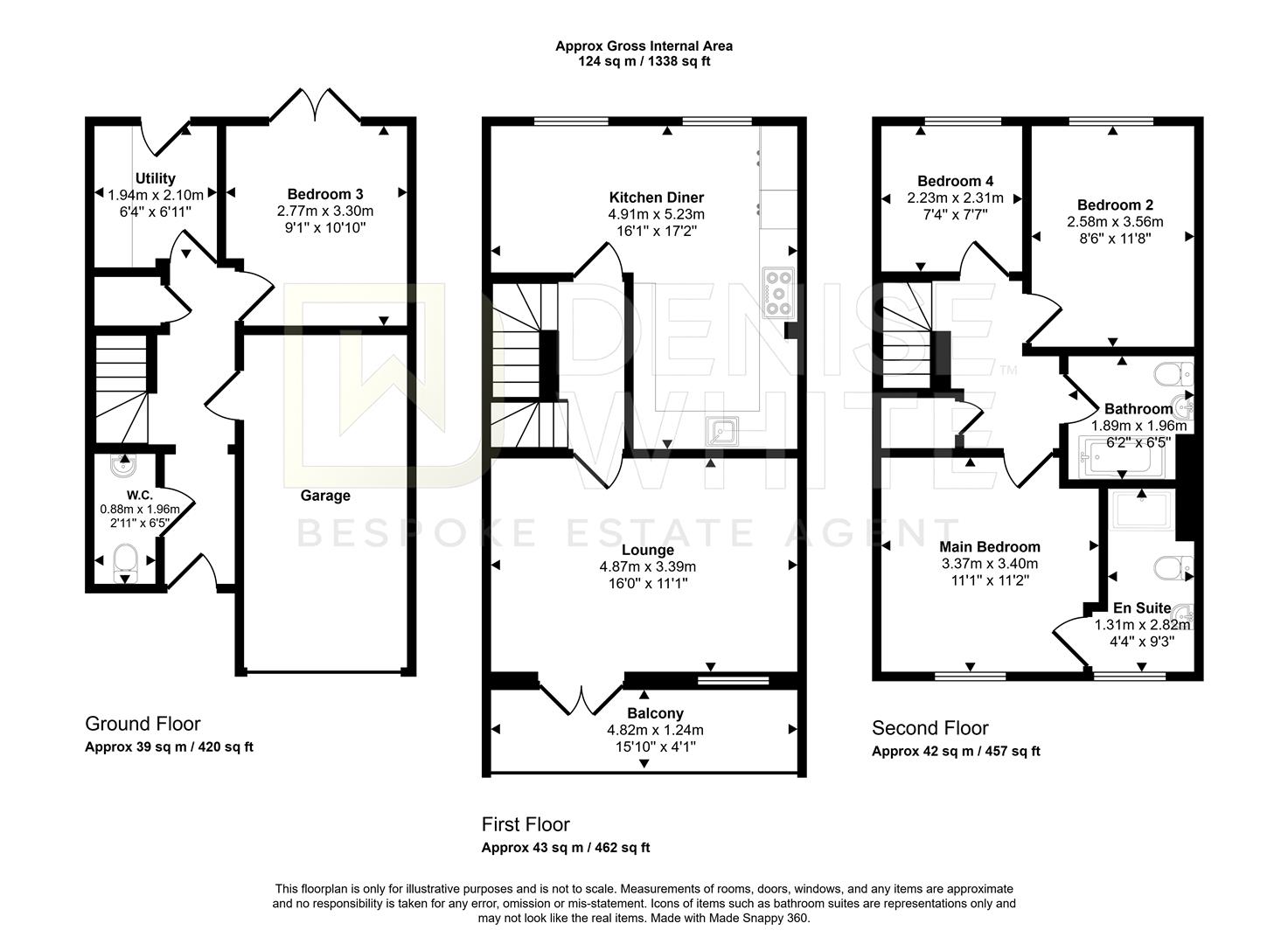 39, Hayeswood Grove, Stoke-On-Trent floorplan