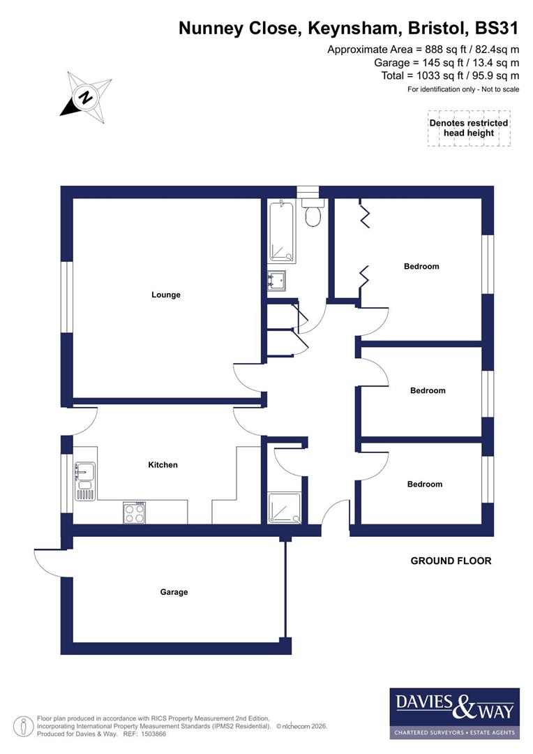 15, Nunney Close, Bristol floorplan