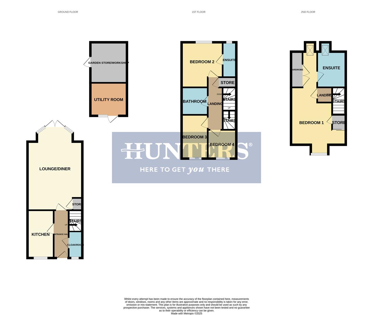 9, Stanham Close, Wombourne floorplan