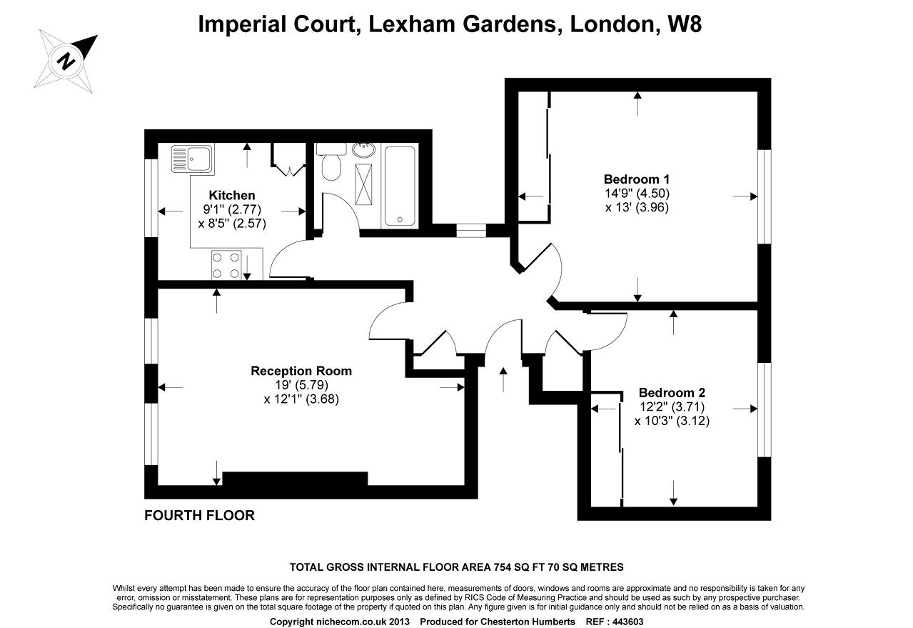 2 Bedrooms  to rent in Imperial Court, 6, Lexham Gardens, Kensington W8