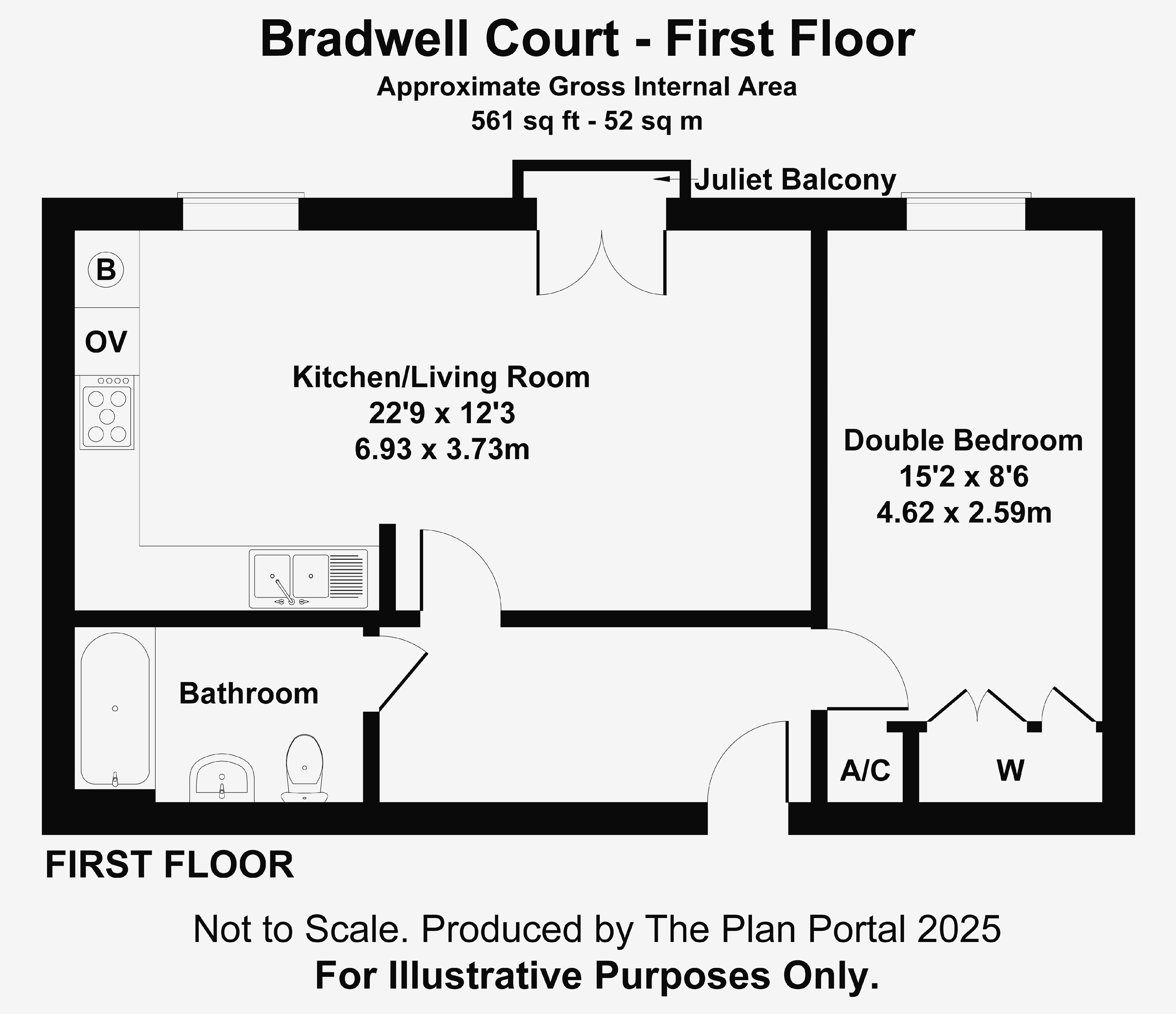 10 Bradwell Court, Godstone Road, Whyteleafe floorplan