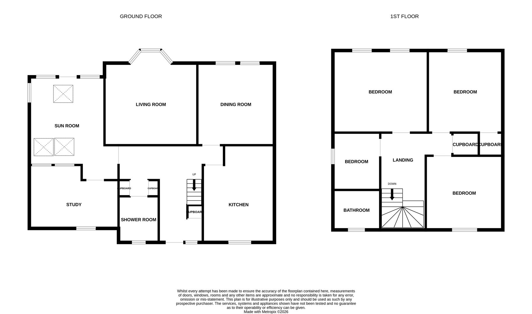 2, Gowan Park, Cupar floorplan