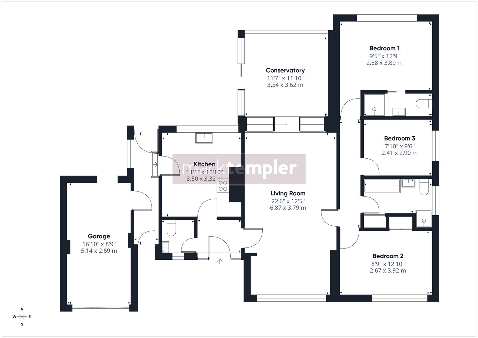 7, Conygar Close, Clevedon floorplan