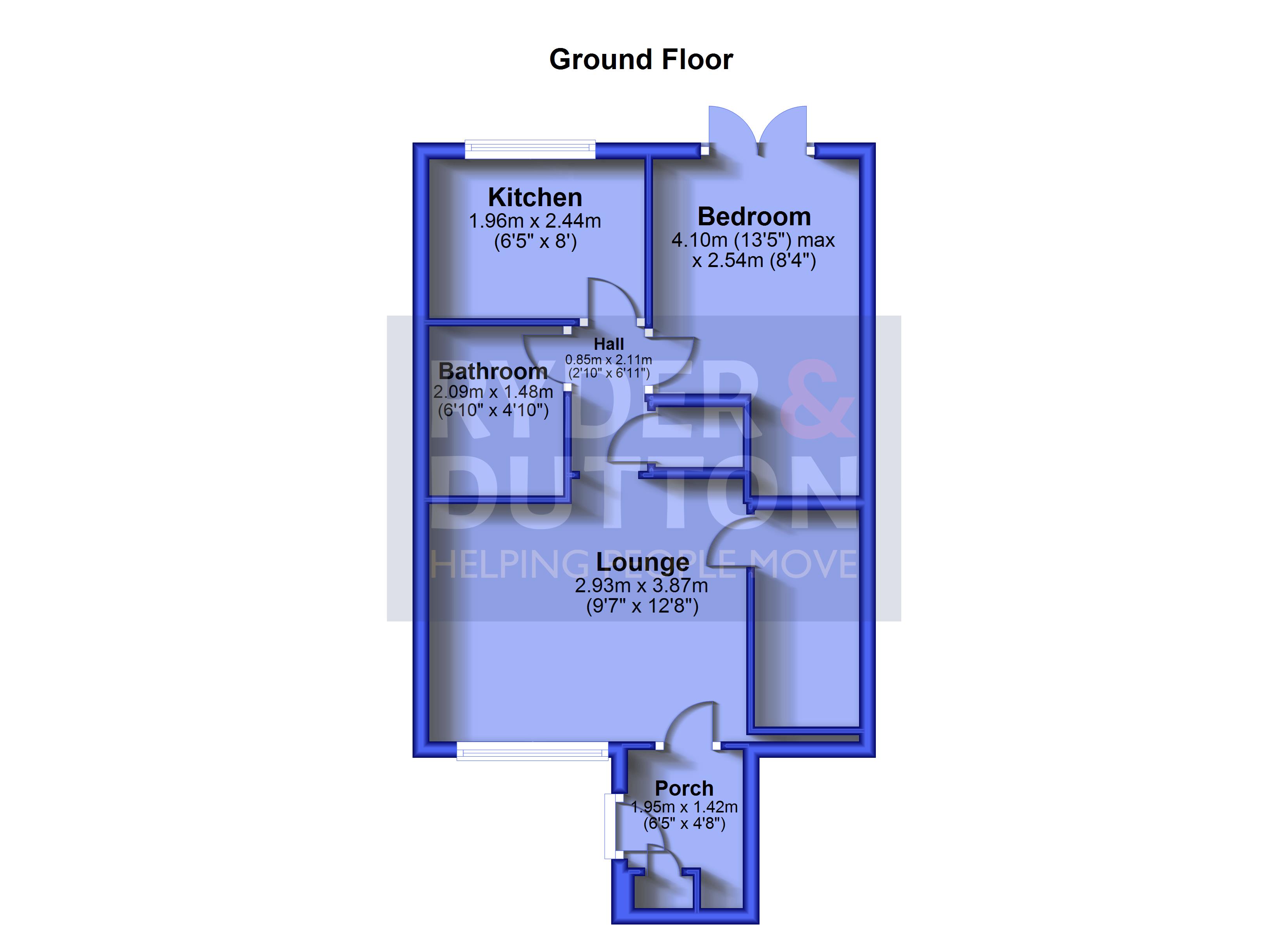 14a,, Barratt Gardens, Middleton floorplan