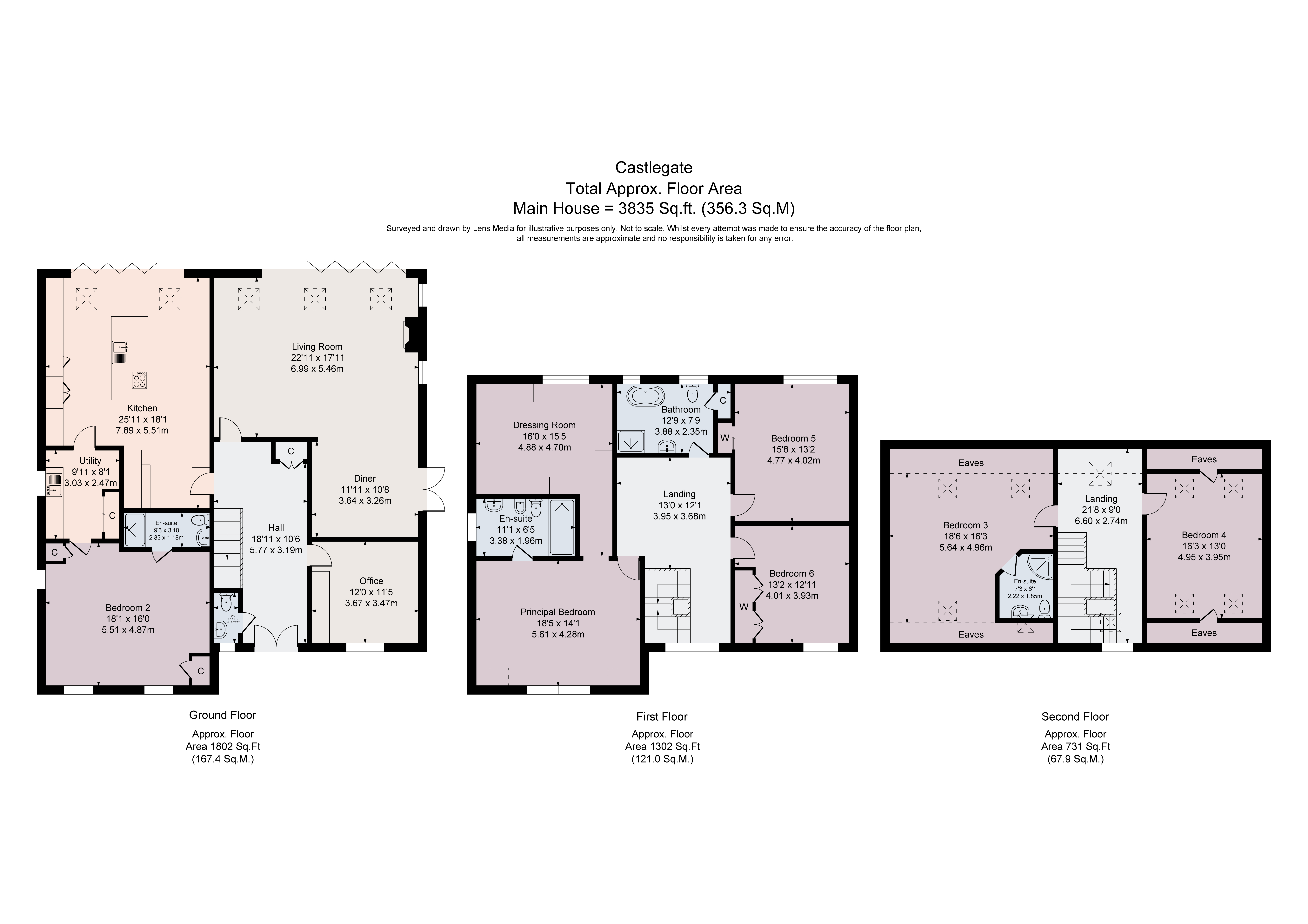 1, Castlegate, Macclesfield floorplan