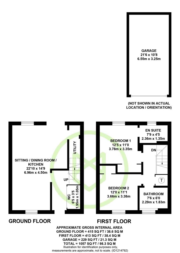15, Evelyn Road, North Baddesley floorplan