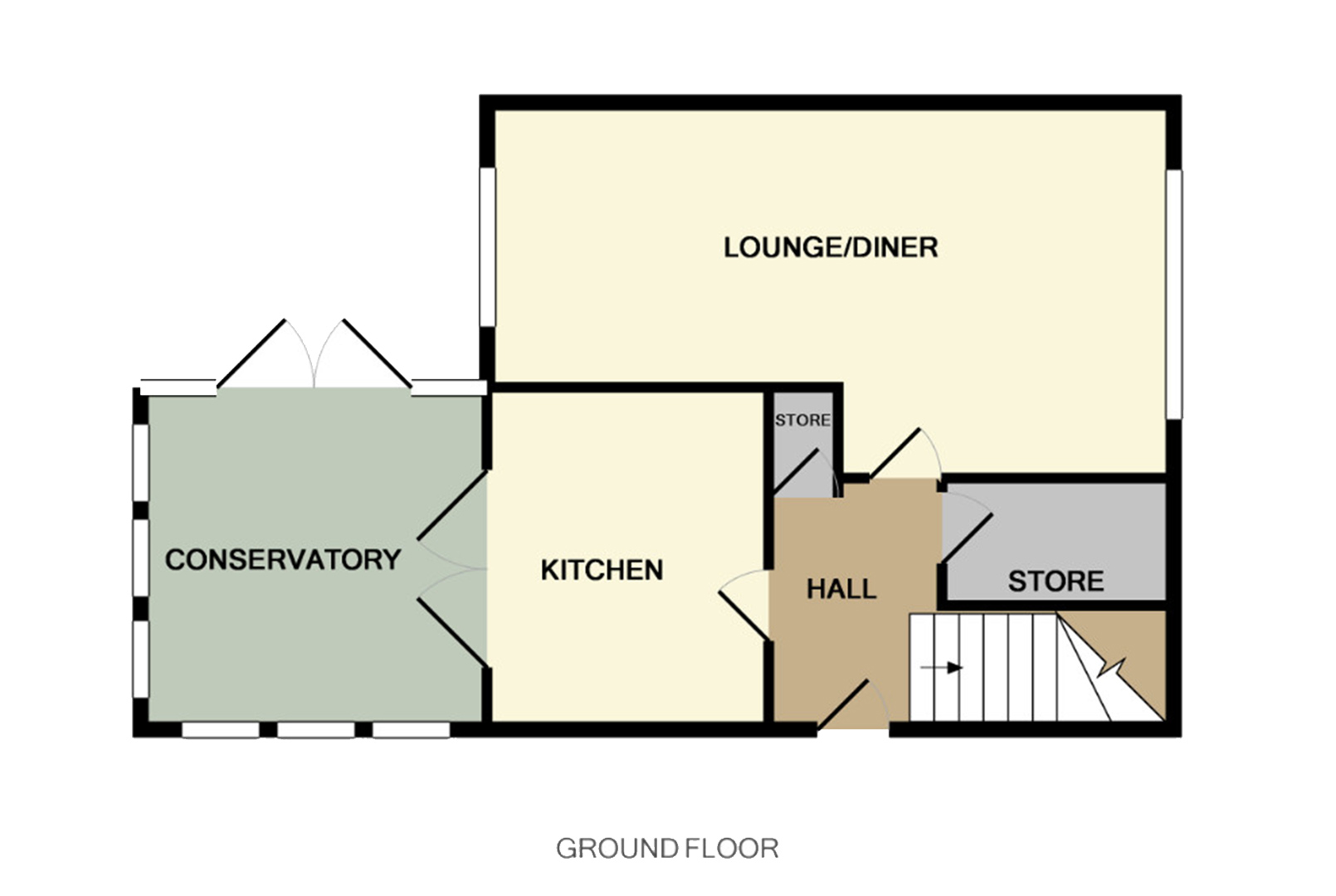 2 Bedrooms Semi-detached house for sale in 46 Townend Road, Dumbarton G82