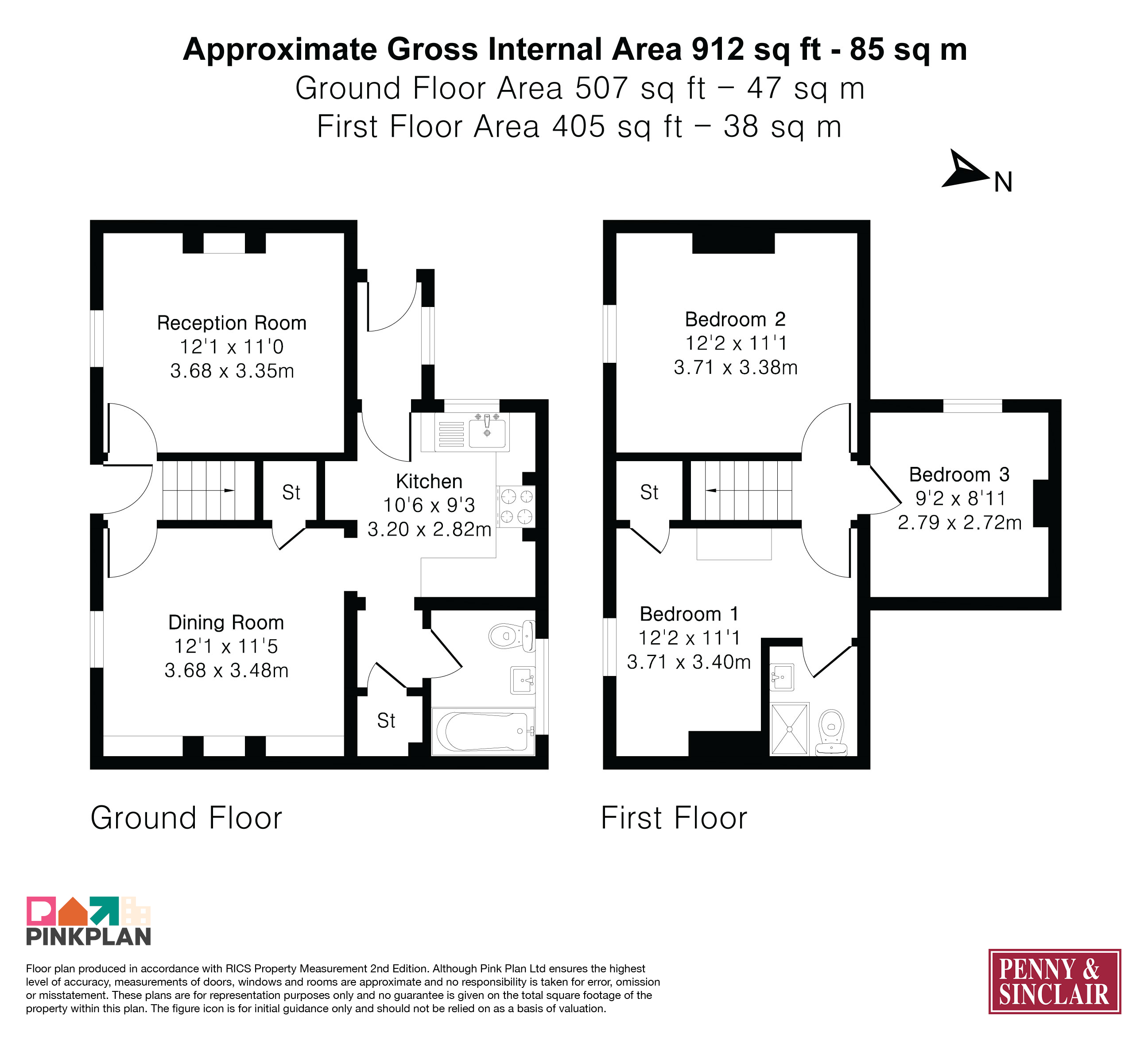 65, Wheatley Road, Oxford floorplan