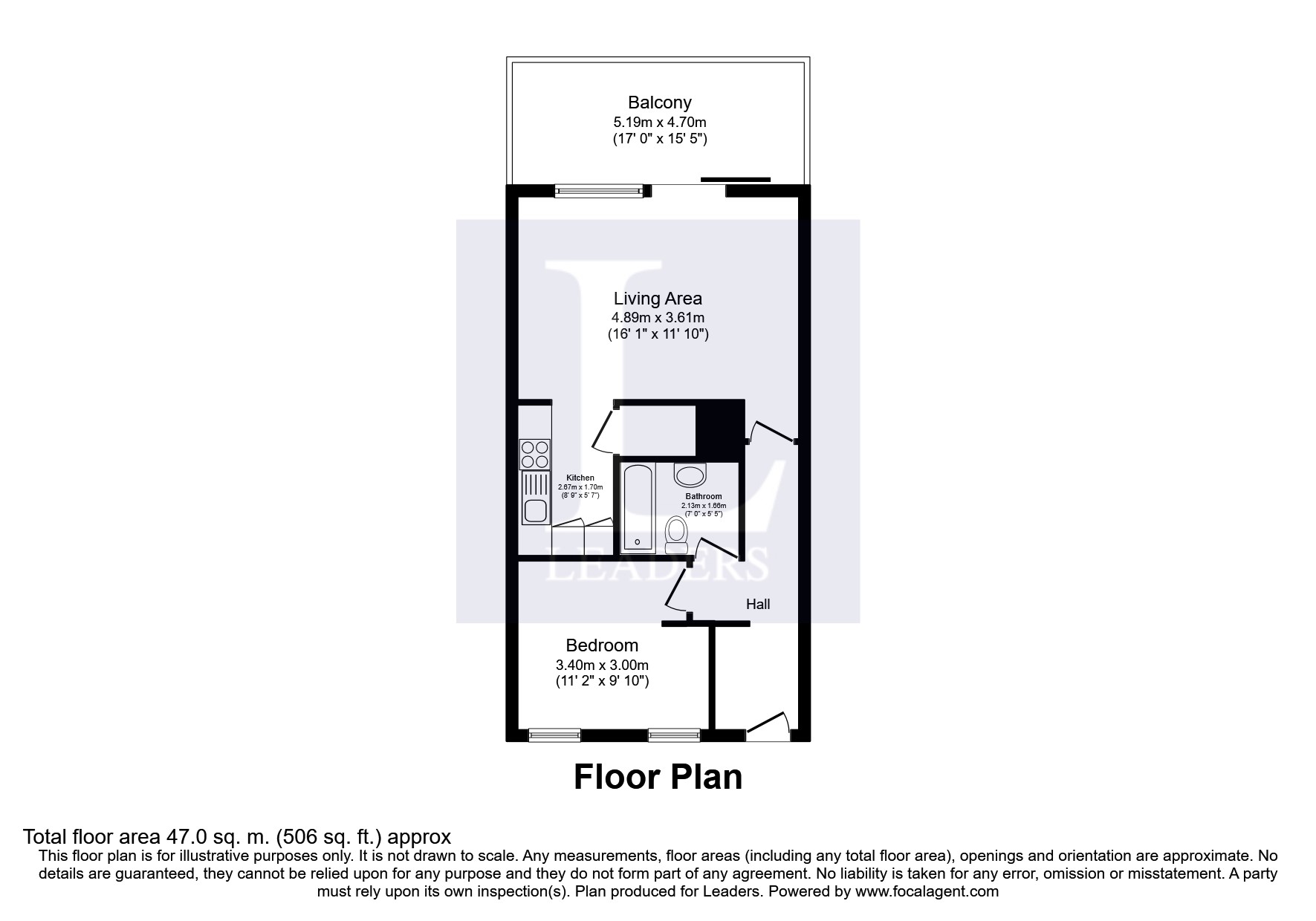 Woodfield Road, Broadheath, Altrincham WA14, 1 bedroom flat for sale