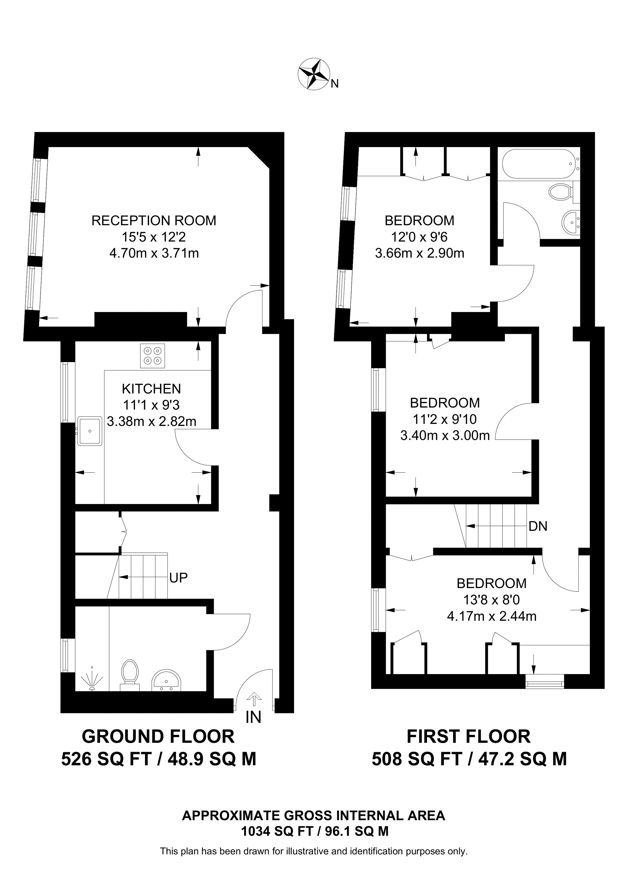 Uxbridge Road, Hanwell floorplan