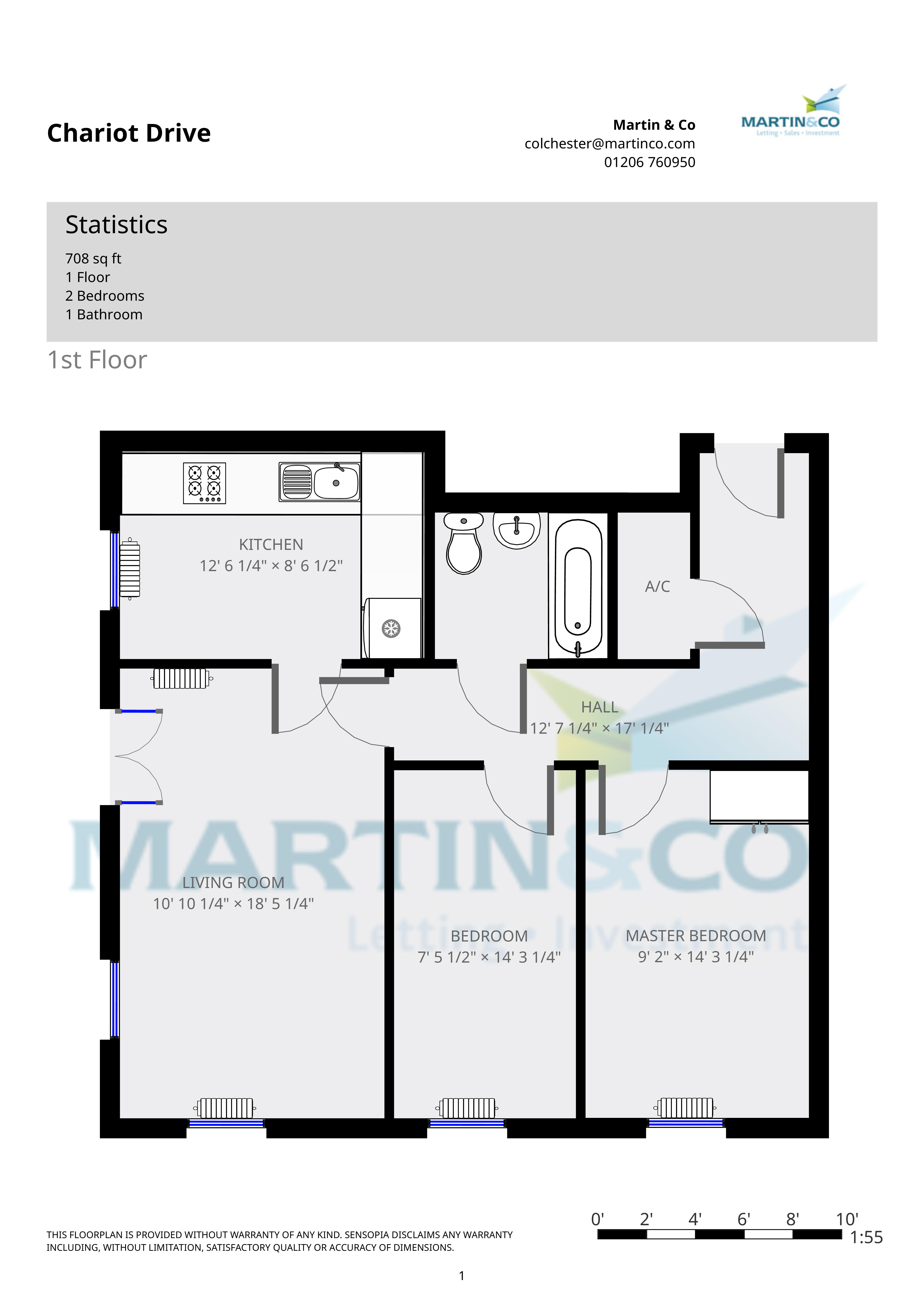 2 Bedrooms Flat for sale in Chariot Drive, Colchester CO2