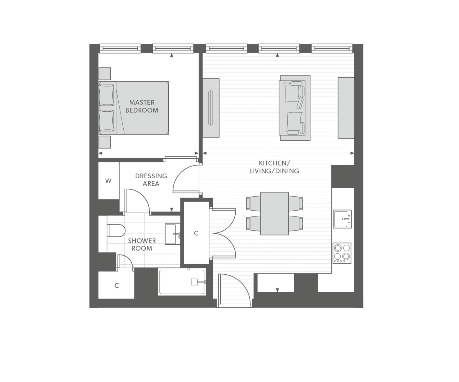 Leon House, 233 High Street, Croydon CR0, 1 bedroom flat for sale ...