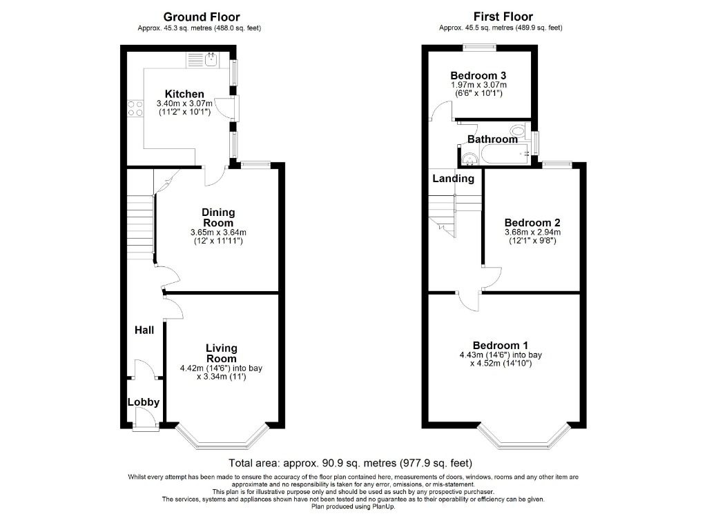 25, Park Street, Wirral floorplan