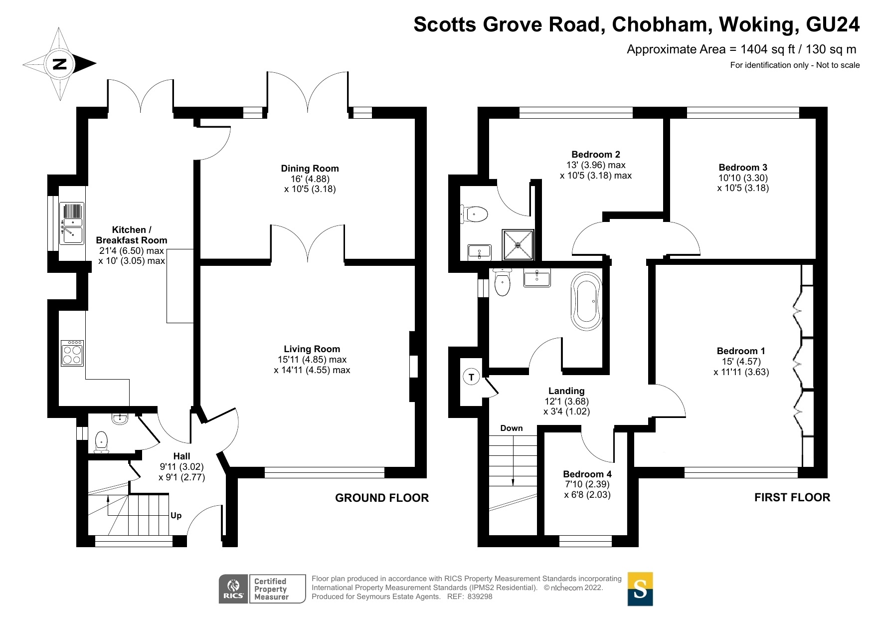 Monkshatch,, Scotts Grove Road, Surrey floorplan