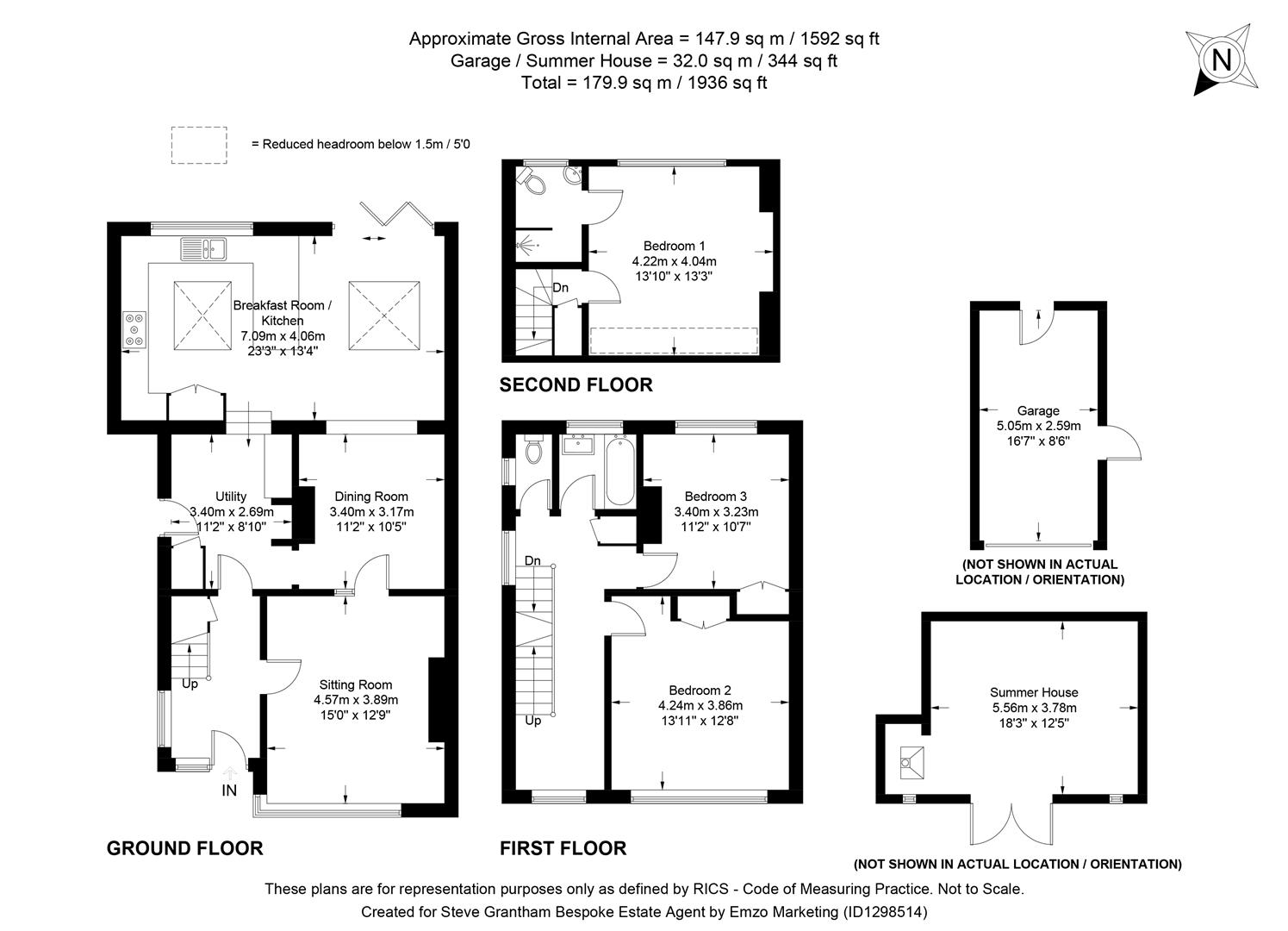 15, Peak Road, Clanfield floorplan