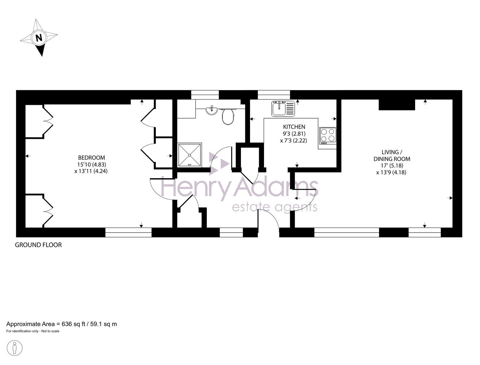 33 The Willows Manor Farm Court, Chichester floorplan