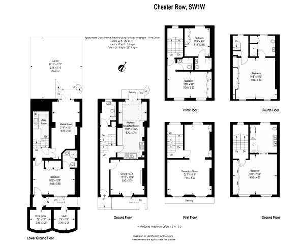 5 Bedrooms  to rent in Chester Row, London SW1W