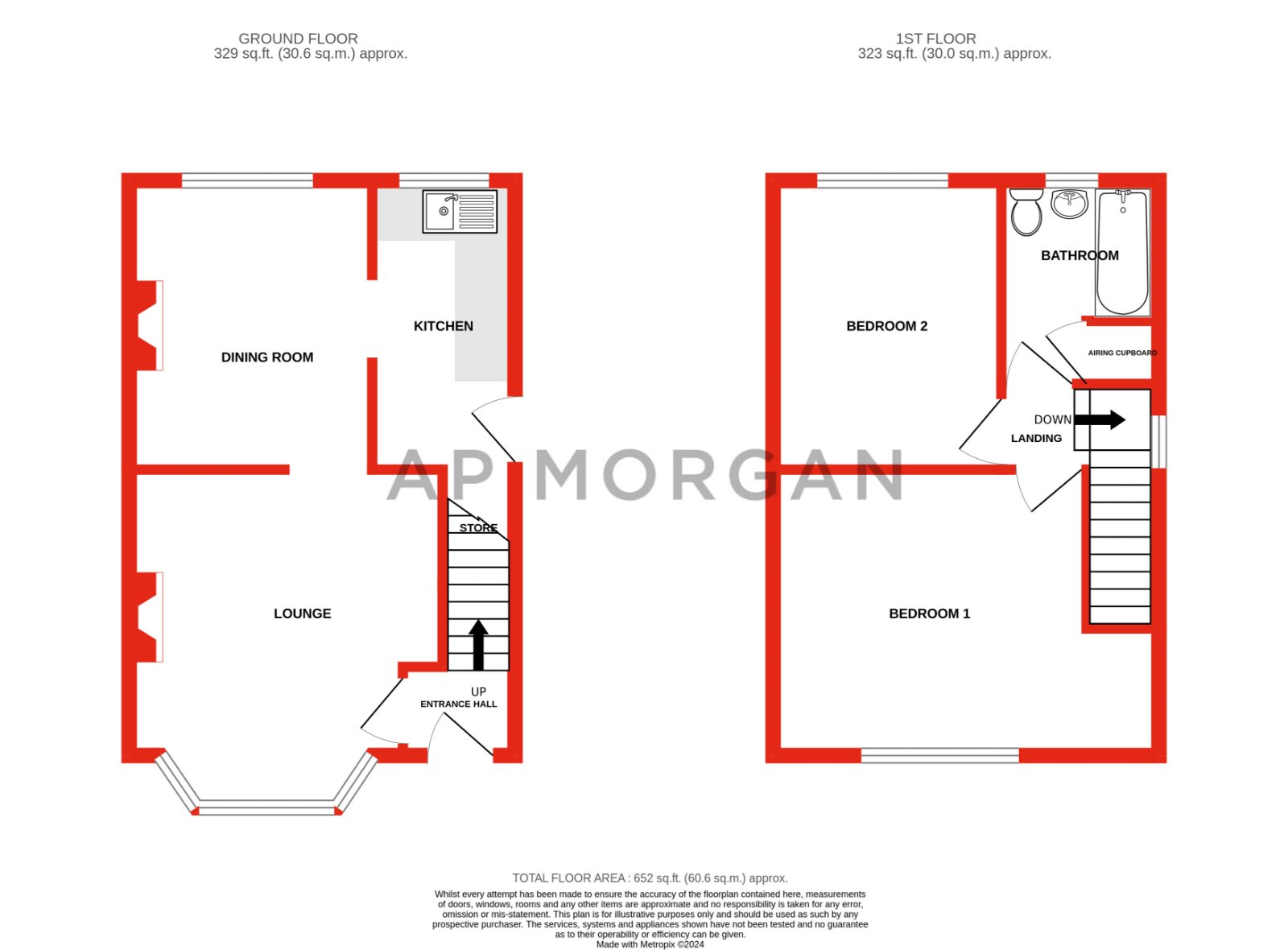 136, Edenhurst Road, West Midlands floorplan