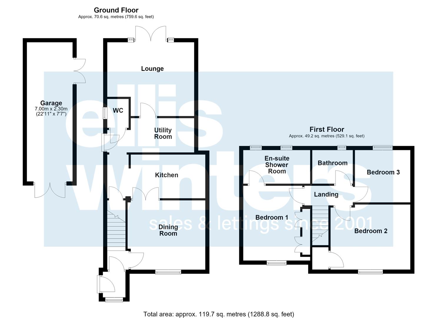 13, Jubilee Avenue, Warboys floorplan