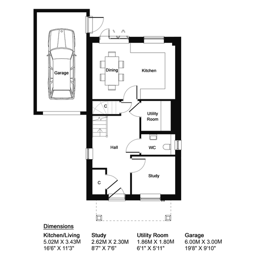 4 Bedrooms Town house for sale in Dunton Green, Sevenoaks TN14