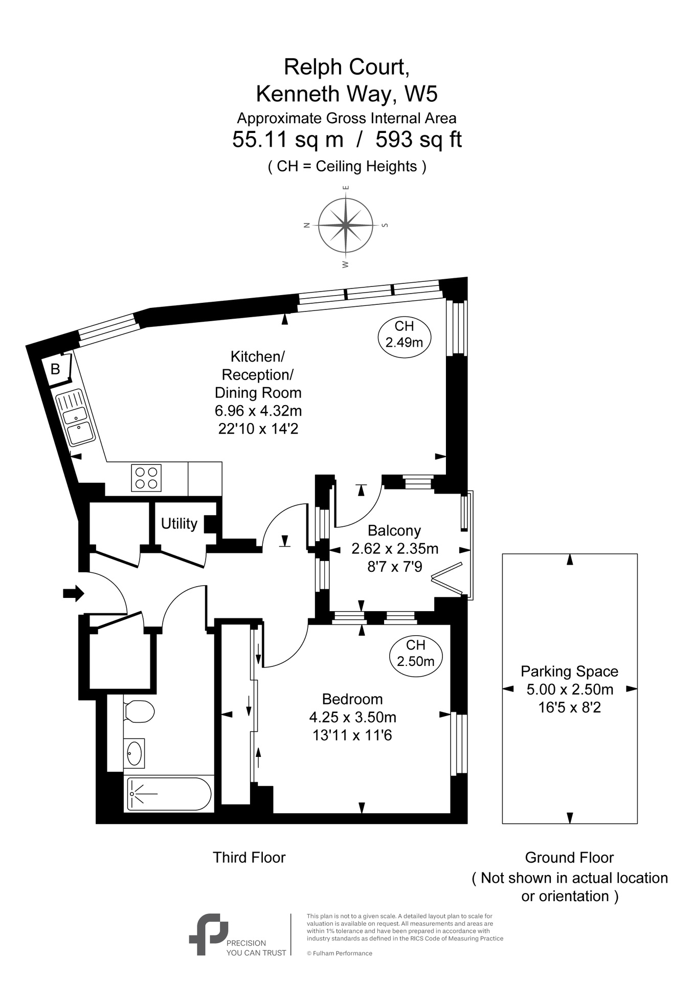 9 Relph Court, Ealing floorplan