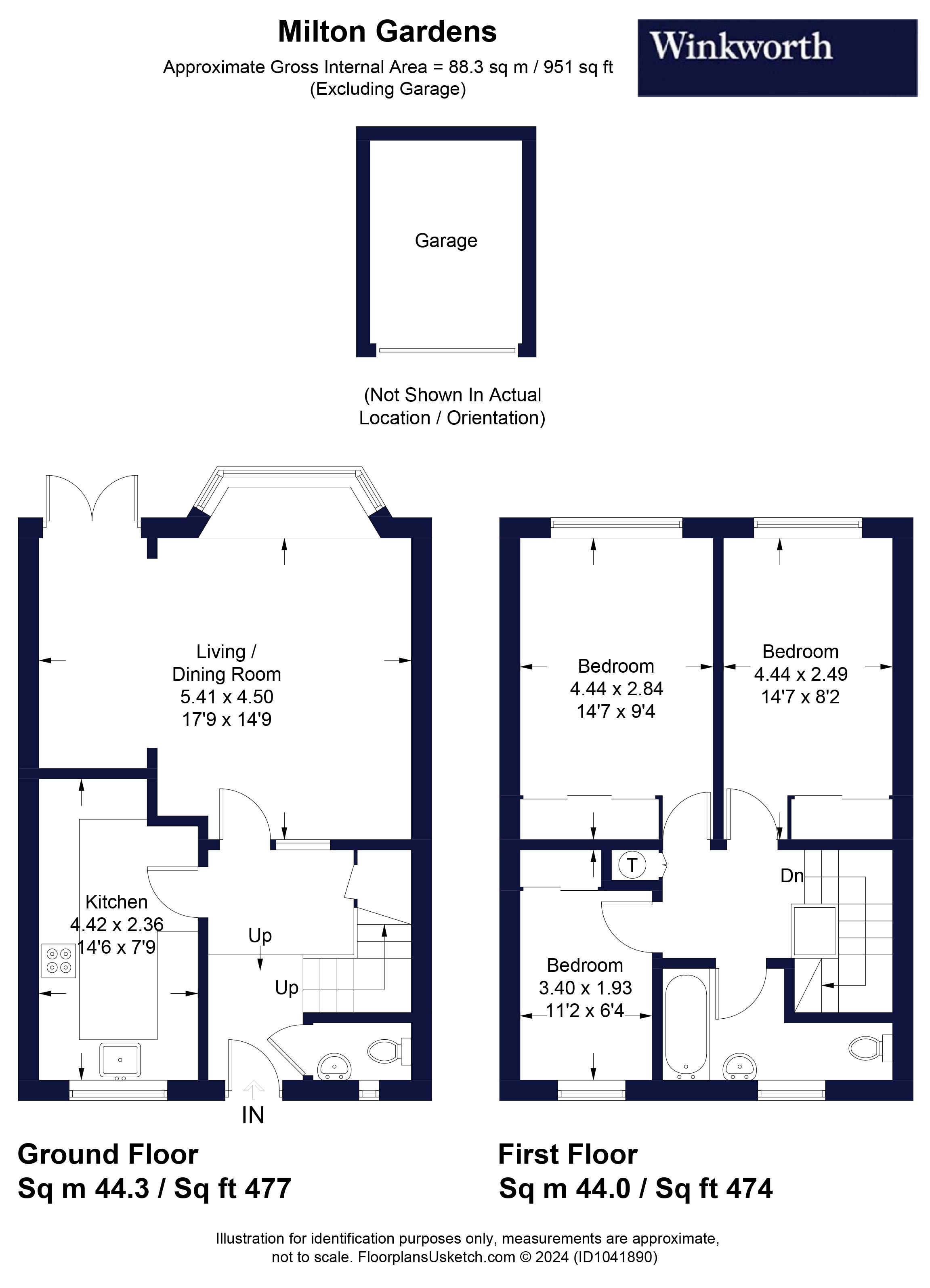 Milton Gardens, Wokingham, Berkshire RG40, 3 bedroom terraced house for