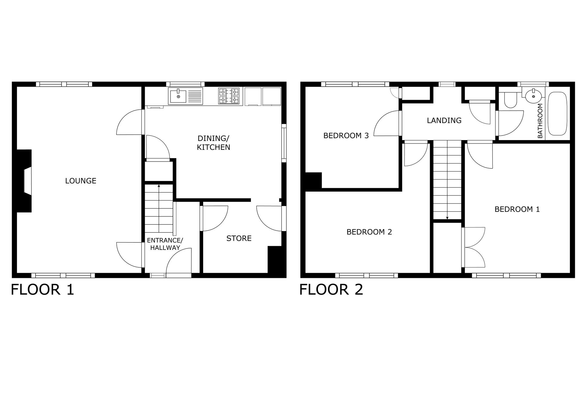 21 Barfield Road, Buckie floorplan