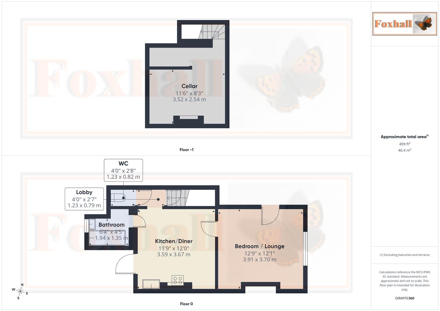 Flat 2, 328 Cauldwell Hall Road, Ipswich floorplan