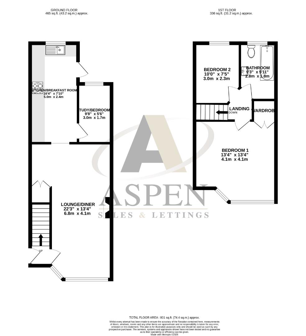 89, Sunningdale Avenue, Hanworth floorplan