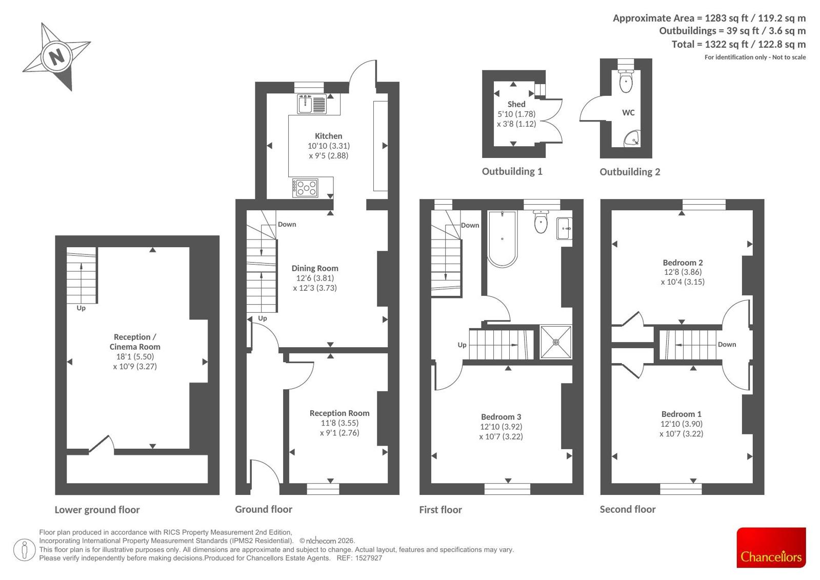 34, Church Street, Herefordshire, County floorplan