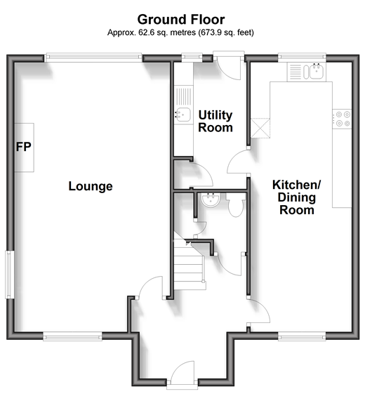 Main Road, Brighstone floorplan