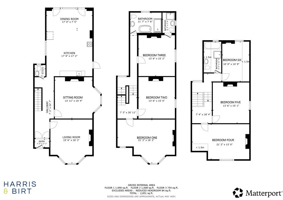 The Old Ballet School, 48, Station Road, Cardiff floorplan