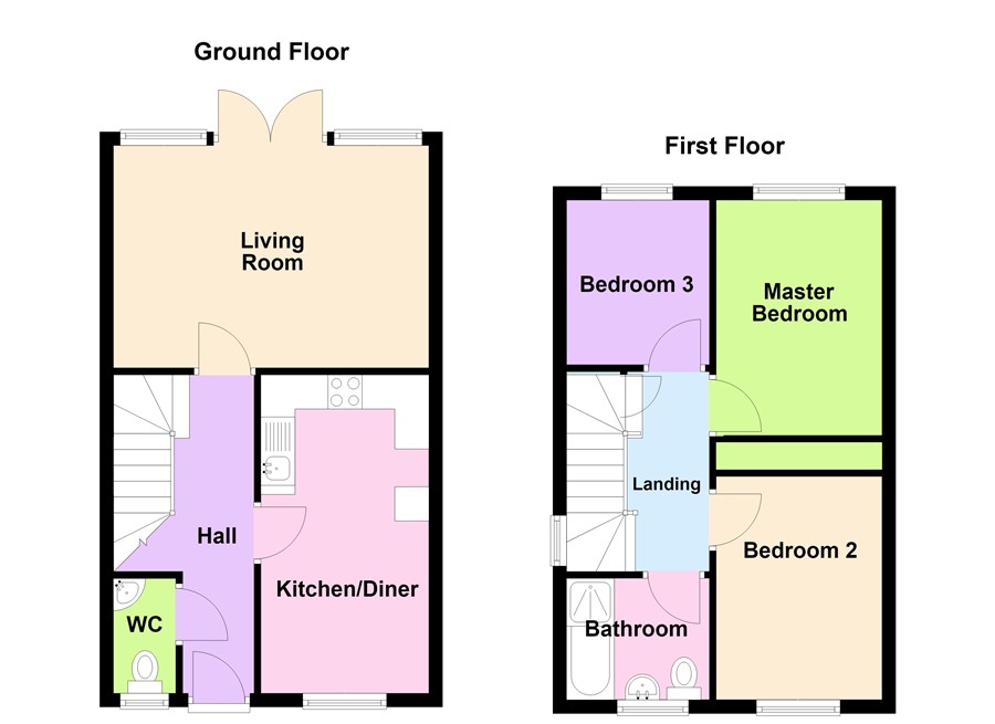 29, Jupiter Road, Evesham floorplan