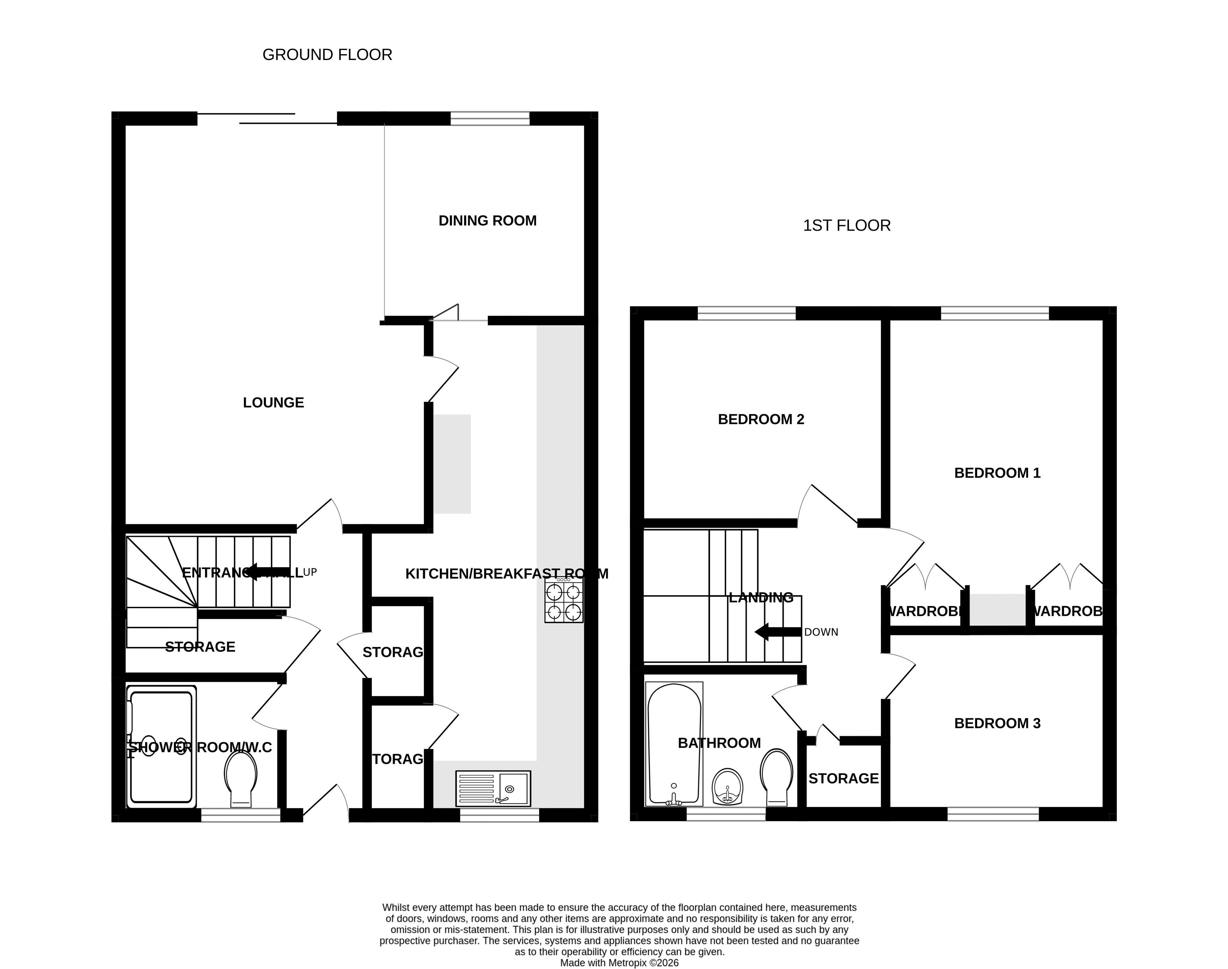72, Shaftesbury Avenue, Purbrook floorplan