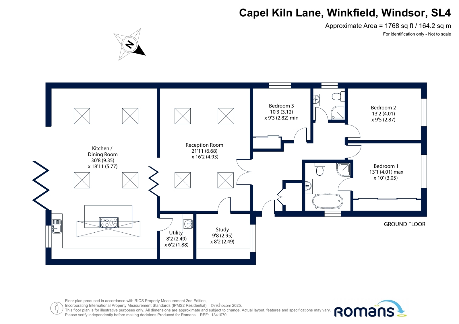 Capel,, Kiln Lane, Windsor floorplan