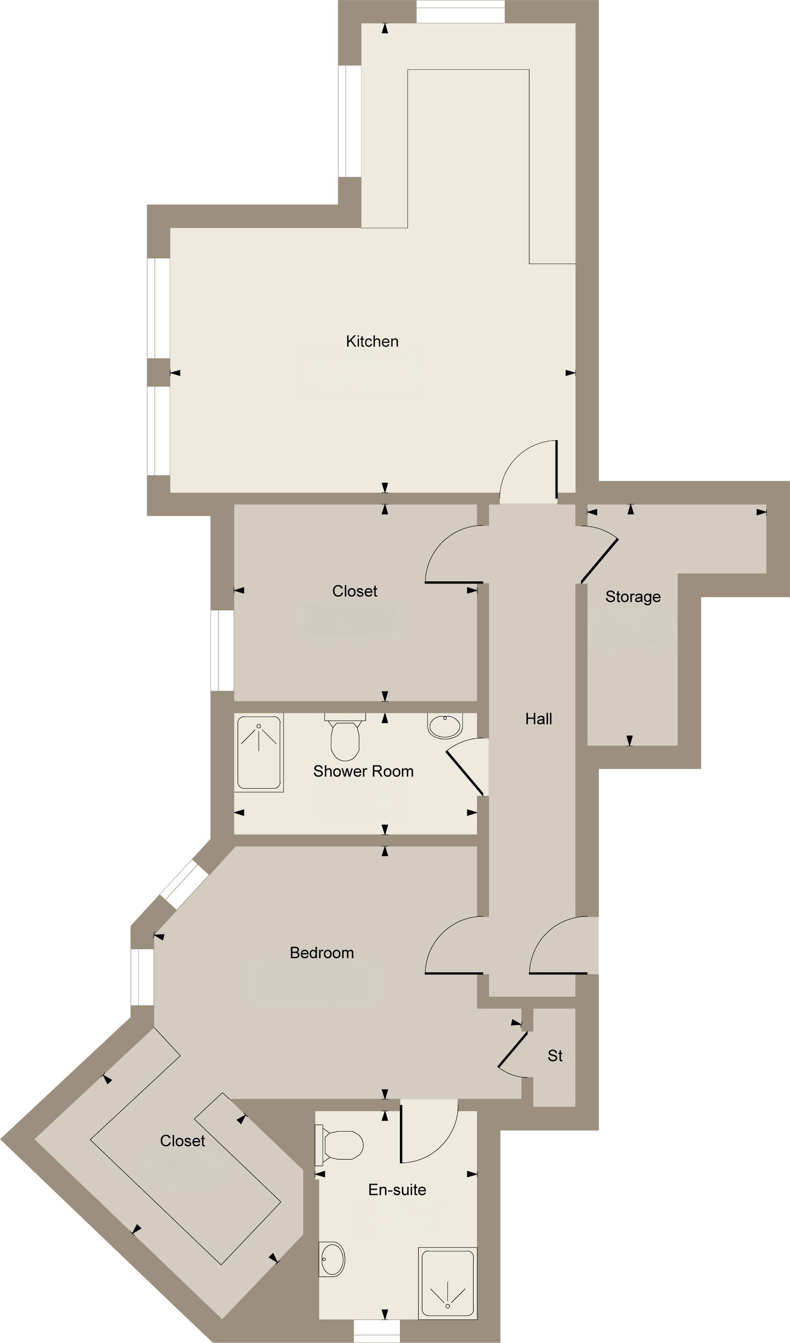 21,Apartment 1 Sandwarren, Victoria Road, Formby floorplan