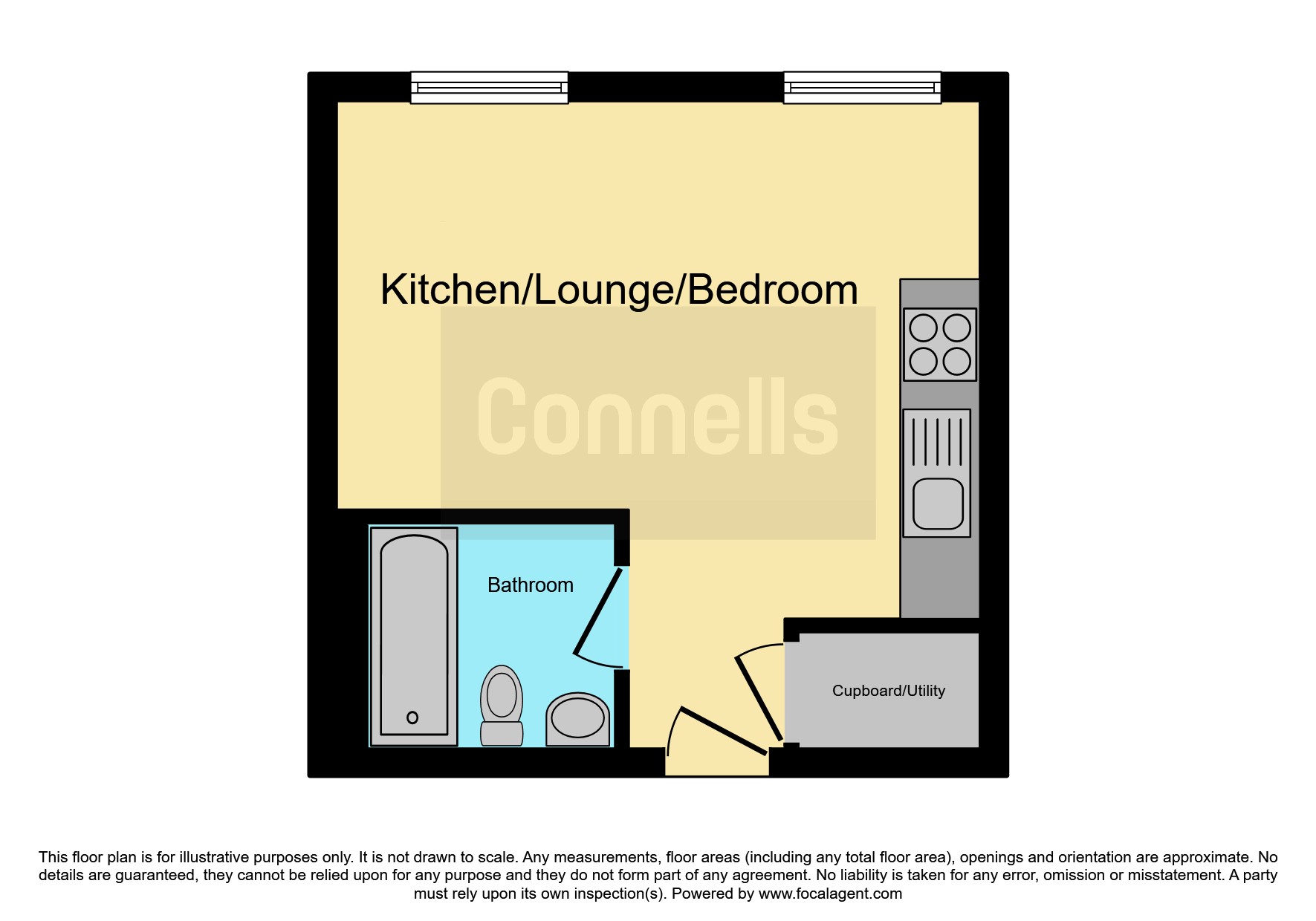 Flat 23, Princes House, 9-15, High Street, Slough floorplan