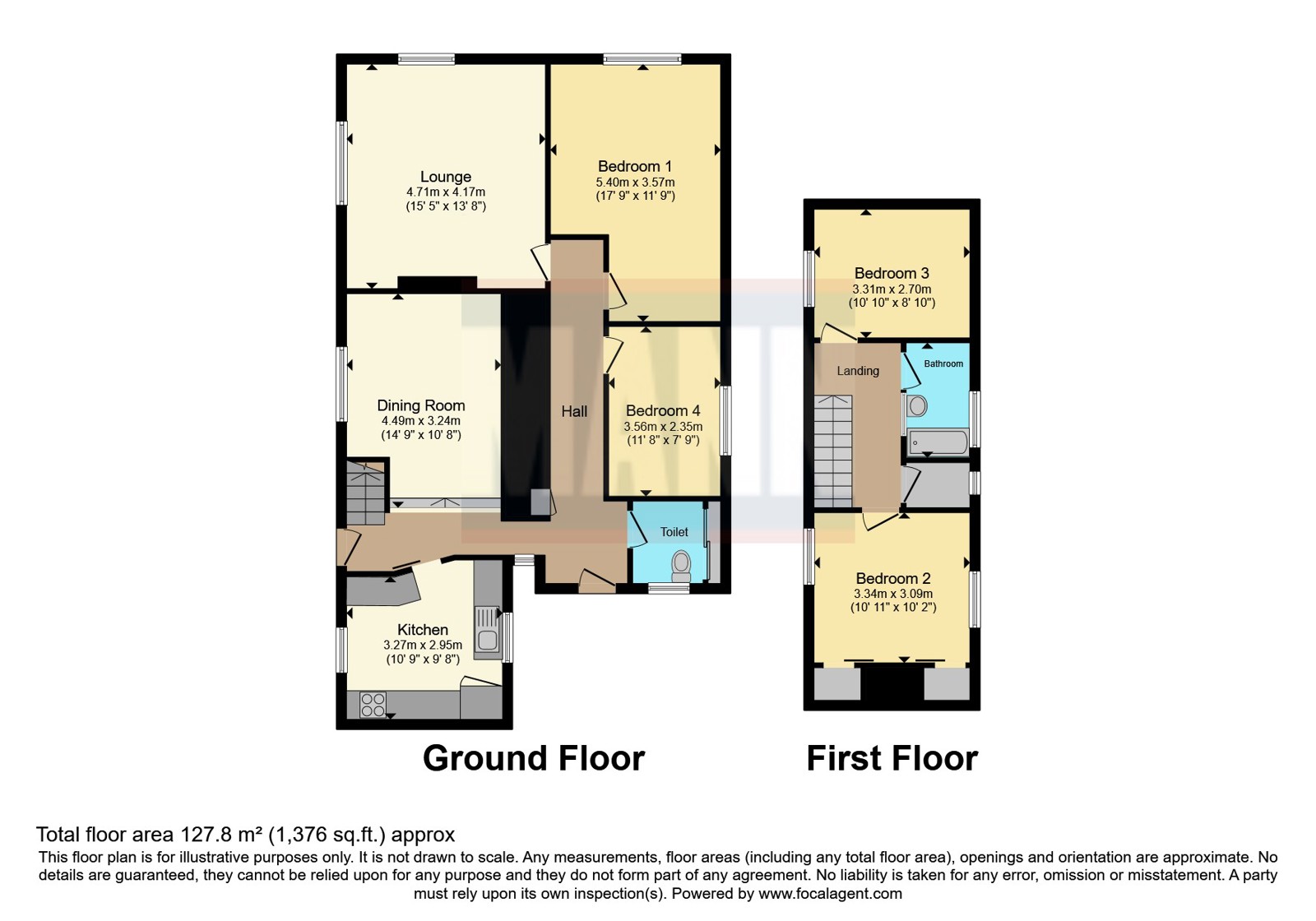 38, Pilgrims Road, Rochester floorplan