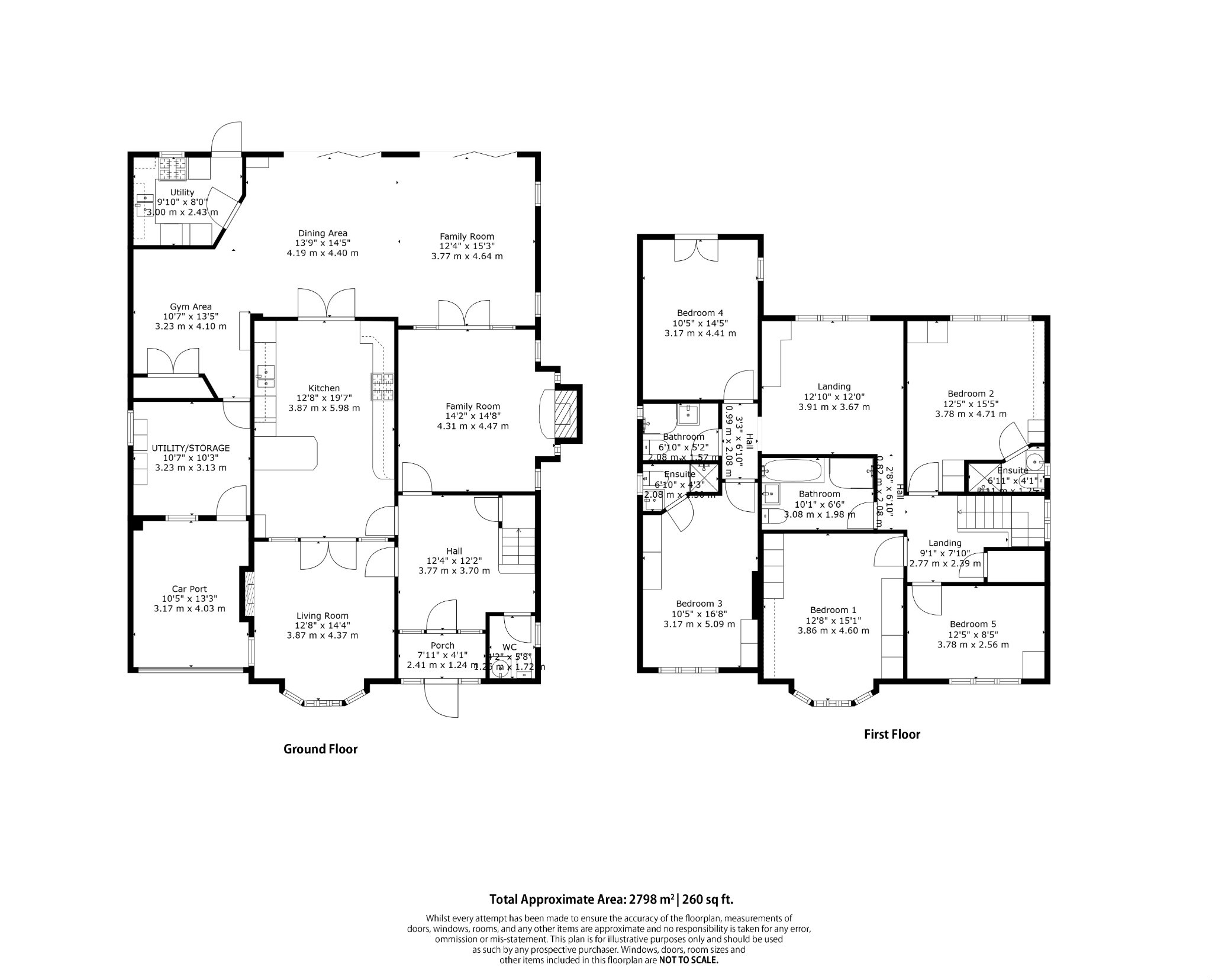 10, Marlborough Road, Nottingham floorplan