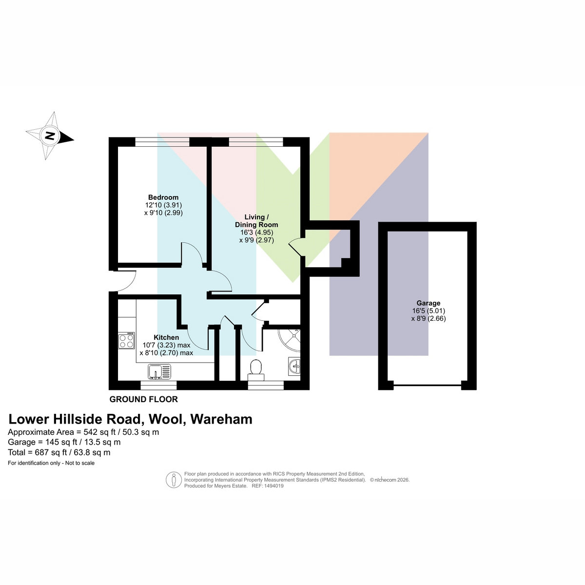 36, Lower Hillside Road, Wareham floorplan