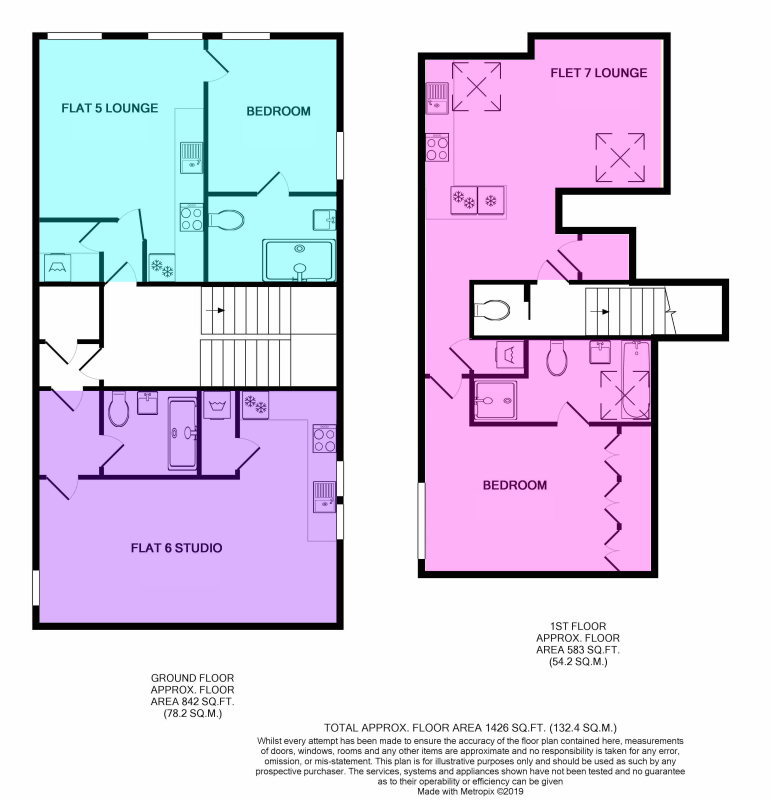 44, Burdon Terrace, Newcastle floorplan