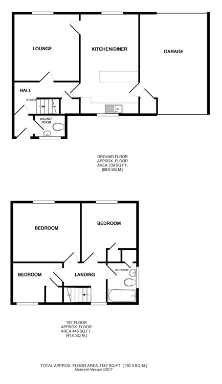 3 Bedrooms Semi-detached house for sale in St. Edmunds Fields, Dunmow CM6